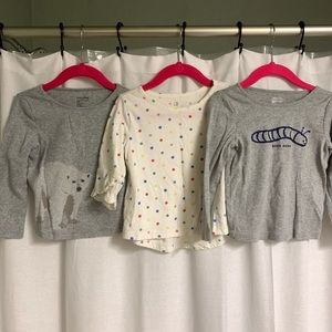 Bundle of Girls Gap Shirts, All Size 3T